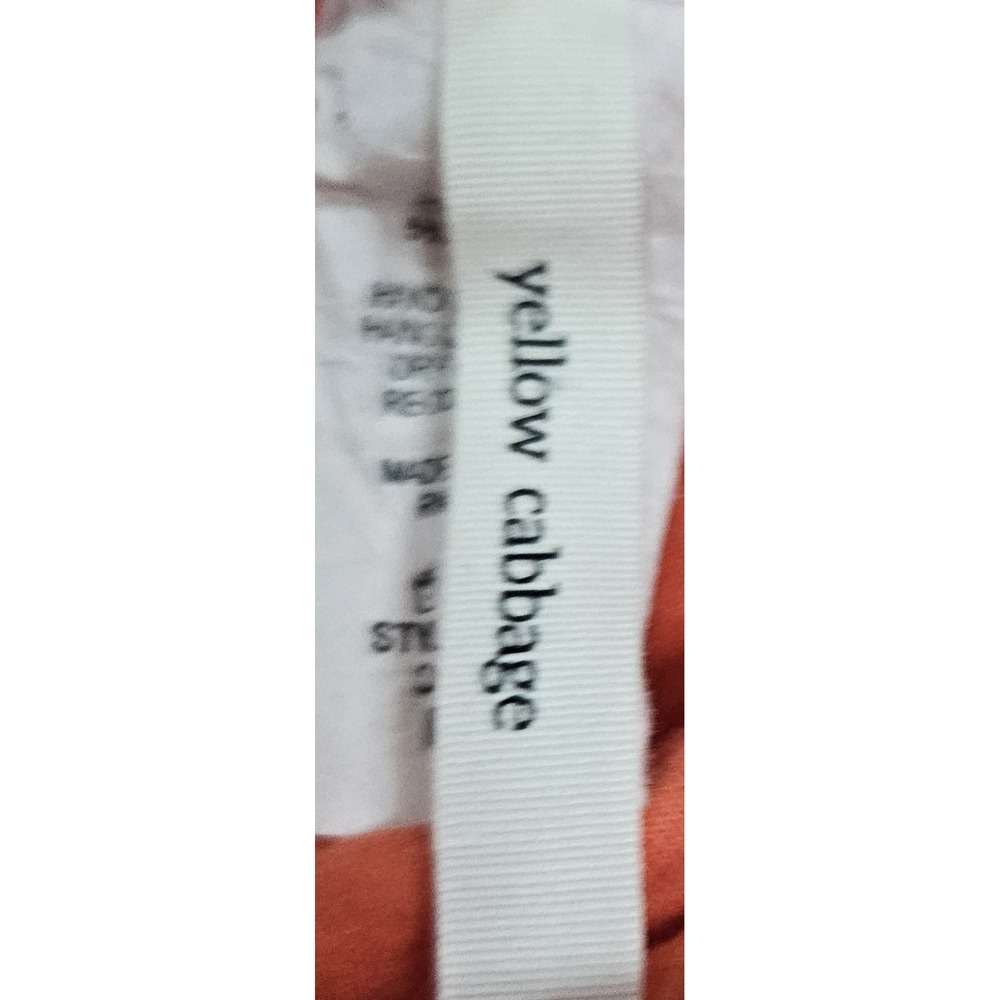 Moda International Womens Size L Tangerine Orange Summer Dress Neck Tie Casual - Picture 5 of 5